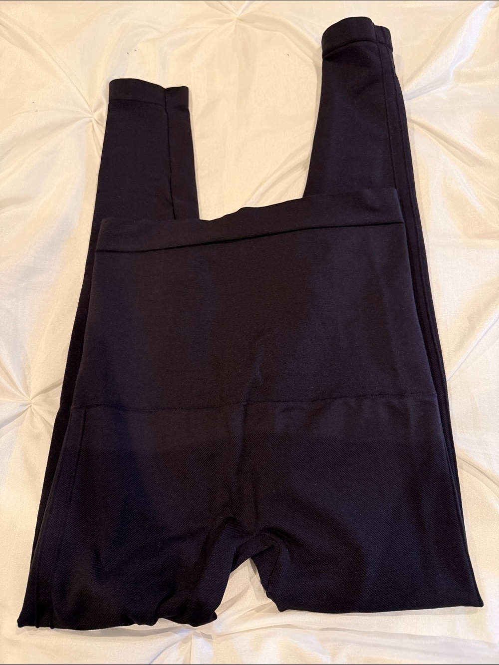SPANX Black Seamless High-Waist Leggings Size XS - Picture 3 of 4